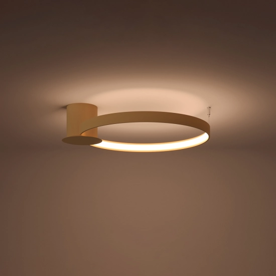 Plafon RIO 55 złoty LED 3000K TH.222 SOLLUX LIGHTING - zdjęcie 3