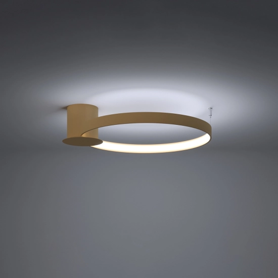 Plafon RIO 55 złoty LED 4000K TH.223 SOLLUX LIGHTING - zdjęcie 3