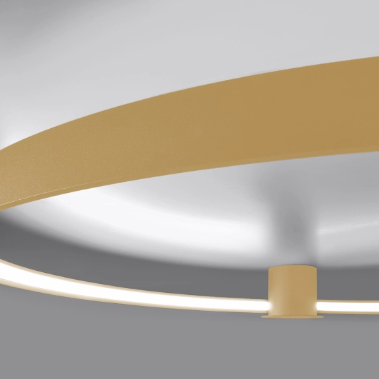 Plafon RIO 55 złoty LED 4000K TH.223 SOLLUX LIGHTING - zdjęcie 7