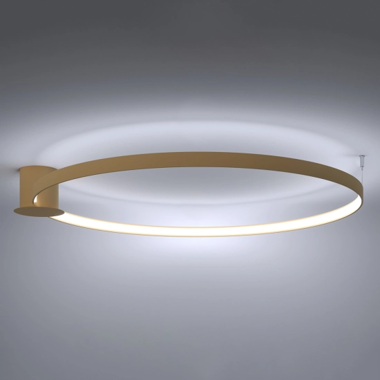 Plafon RIO 110 złoty LED 4000K TH.227 SOLLUX LIGHTING - zdjęcie 3
