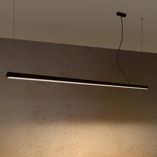 Lampa wisząca PINNE 200 czarna 3000K TH.229 SOLLUX LIGHTING - zdjęcie 3