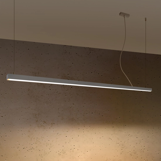 Lampa wisząca PINNE 200 szara 3000K TH.230 SOLLUX LIGHTING - zdjęcie 3