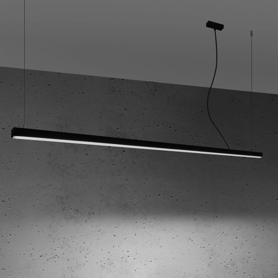 Lampa wisząca PINNE 200 czarna 4000K TH.232 SOLLUX LIGHTING - zdjęcie 3