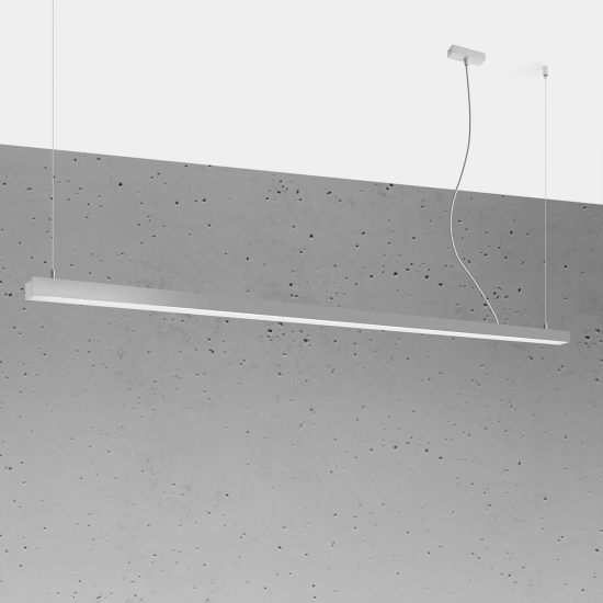 Lampa wisząca PINNE 200 szara 4000K TH.233 SOLLUX LIGHTING - zdjęcie 2