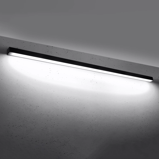 Kinkiet PINNE 200 czarny 4000K TH.238 SOLLUX LIGHTING - zdjęcie 3