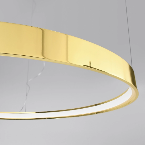 Żyrandol RIO 78 złoty połysk LED 3000K TH.246 SOLLUX LIGHTING - zdjęcie 6