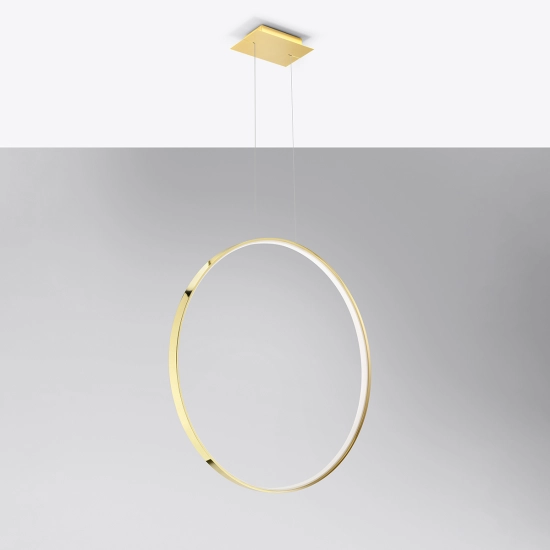 Lampa wisząca RIO 78 złoty połysk LED 3000K TH.248 SOLLUX LIGHTING - zdjęcie 2