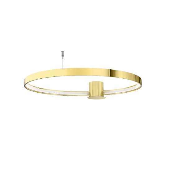 Plafon RIO 78 złoty połysk LED 3000K TH.252 SOLLUX LIGHTING - zdjęcie produktu