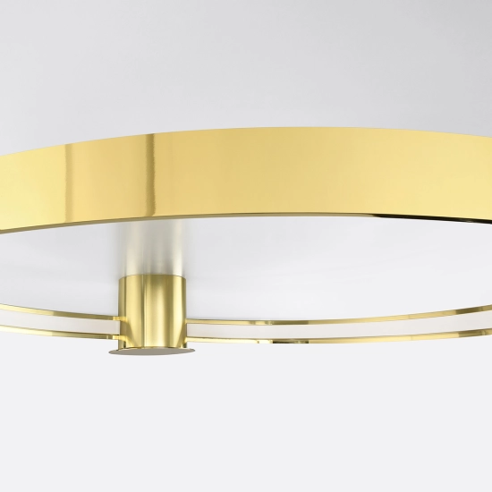 Plafon RIO 78 złoty połysk LED 3000K TH.252 SOLLUX LIGHTING - zdjęcie 4