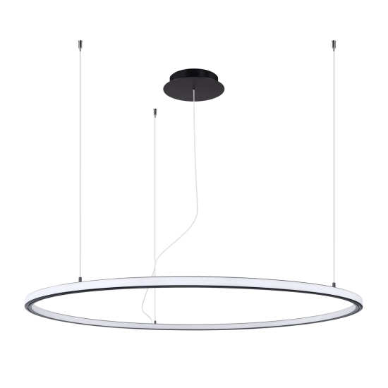 Żyrandol RISA 120 czarny LED 3000K TH.276 SOLLUX LIGHTING - zdjęcie produktu