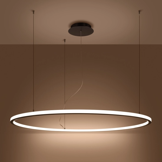 Żyrandol RISA 120 czarny LED 3000K TH.276 SOLLUX LIGHTING - zdjęcie 3