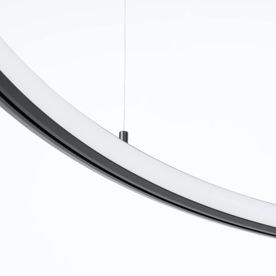 Żyrandol RISA 120 czarny LED 3000K TH.276 SOLLUX LIGHTING - zdjęcie 4