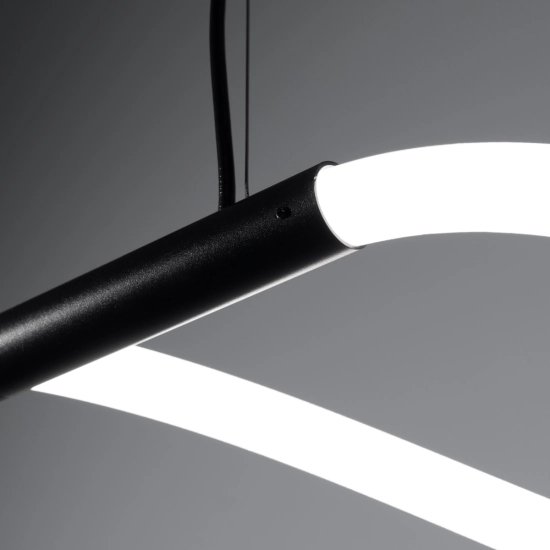Lampa wisząca GALAKSE 148 czarna LED 2700-6500K TH.280 SOLLUX LIGHTING - zdjęcie 7