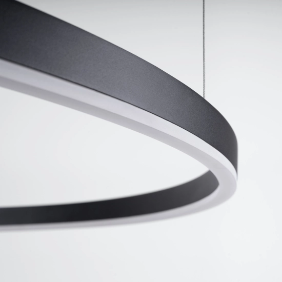 Żyrandol ODA 80 czarny LED 4000K TH.282 SOLLUX LIGHTING - zdjęcie 6