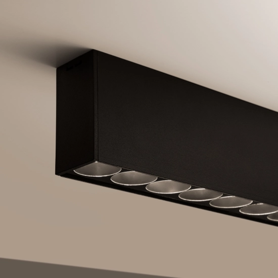 Plafon SOREN czarny LED 3000K TH.283 SOLLUX LIGHTING