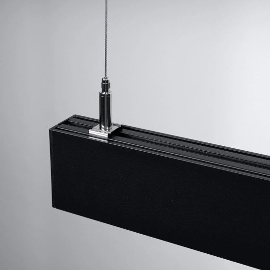 Lampa wisząca SOREN czarna LED 3000K TH.285 SOLLUX LIGHTING