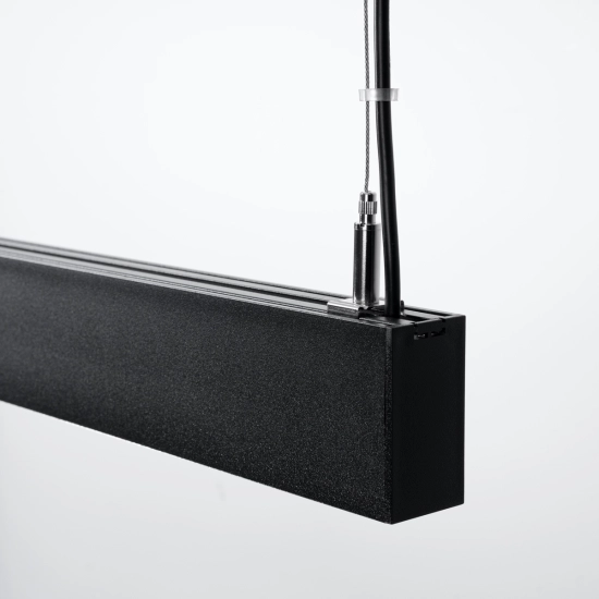 Lampa wisząca SOREN czarna LED 3000K TH.285 SOLLUX LIGHTING