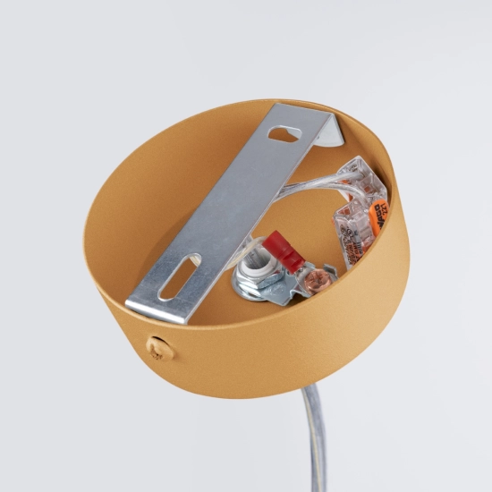 Lampa wisząca FARGE złota LED 3000K TH.295 SOLLUX LIGHTING - zdjęcie 7