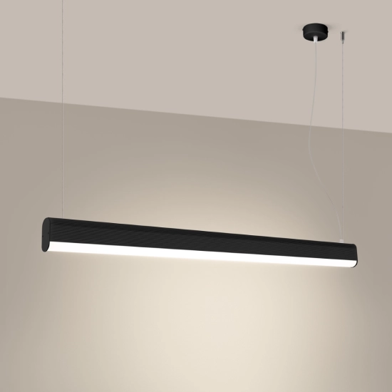 Lampa wisząca FARGE czarna LED 3000K TH.297 SOLLUX LIGHTING - zdjęcie 3