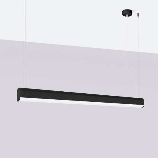 Lampa wisząca FARGE czarna LED 4000K TH.301 SOLLUX LIGHTING - zdjęcie 2