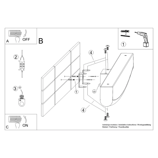 Kinkiet JORUN biały LED 3000K TH.310 SOLLUX LIGHTING - zdjęcie 11