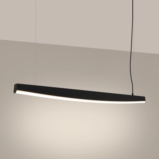 Lampa wisząca JORUN 120 czarna LED 3000K TH.317 THORO - zdjęcie 3