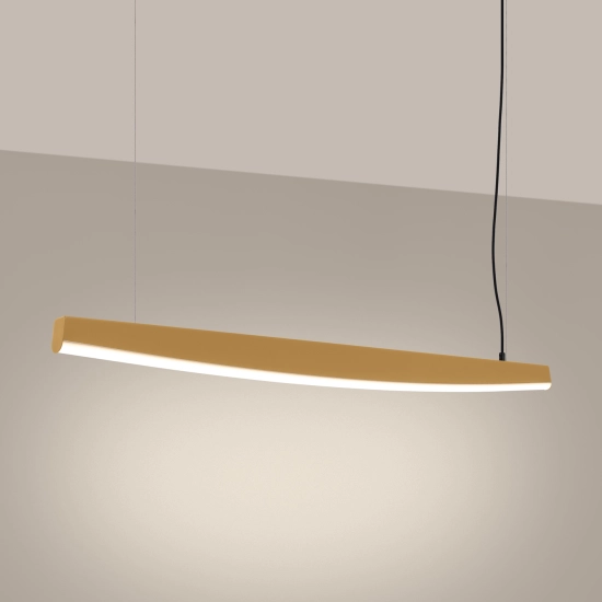 Lampa wisząca JORUN 120 złota LED 3000K TH.318 THORO - zdjęcie 3