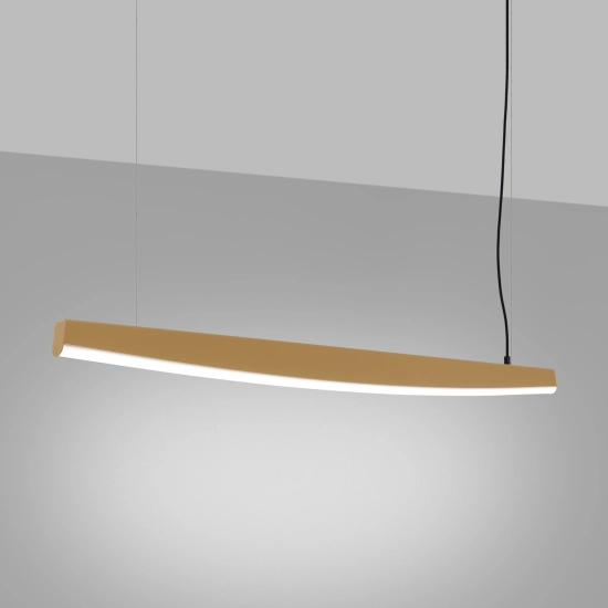 Lampa wisząca JORUN 120 złota LED 4000K TH.321 THORO - zdjęcie 3