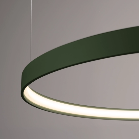Żyrandol RIO 2 55/78 zielona oliwka LED 3000K TH.379 THORO - zdjęcie 5