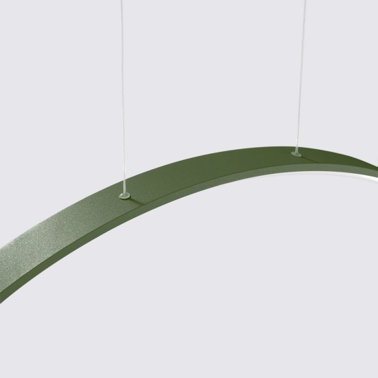 Lampa wisząca RIO 55 zielona oliwka LED 3000K TH.383 THORO - zdjęcie 5