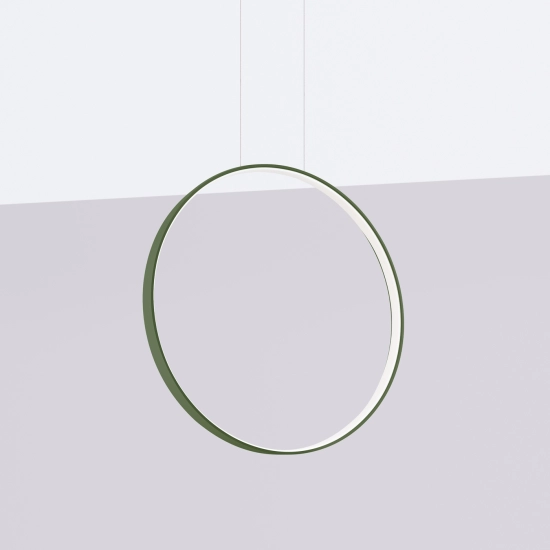Lampa wisząca RIO 55 zielona oliwka LED 4000K TH.386 THORO - zdjęcie 2
