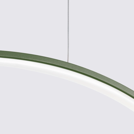 Lampa wisząca RIO 55 zielona oliwka LED 4000K TH.386 THORO - zdjęcie 4