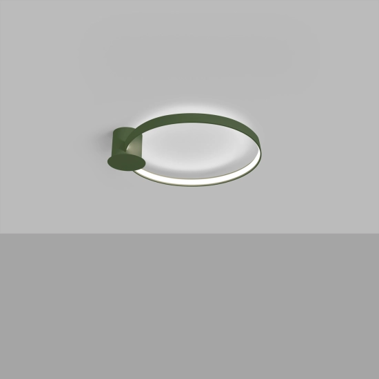 Plafon RIO 55 zielony oliwkowy LED 4000K TH.392 THORO - zdjęcie 3