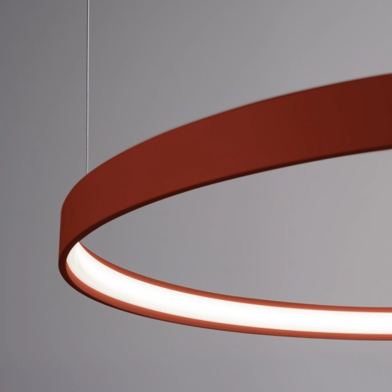 Żyrandol RIO 3 55/78/110 ochra czerwona LED 4000K TH.404 THORO - zdjęcie 5