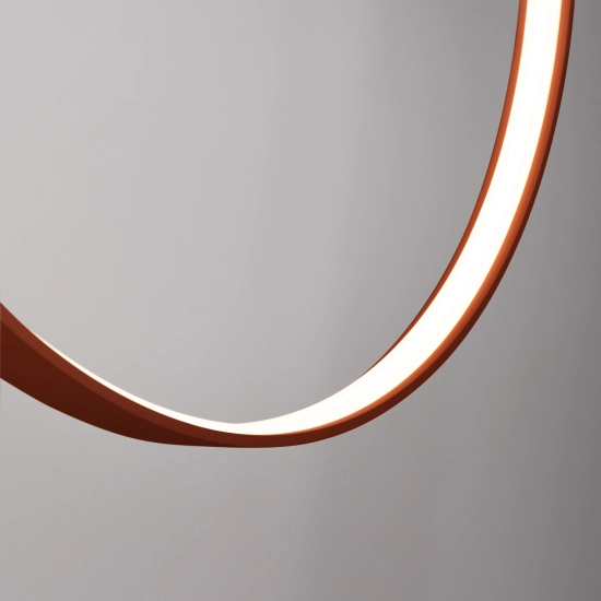 Lampa wisząca RIO 110 ochra czerwona LED 3000K TH.407 THORO - zdjęcie 7