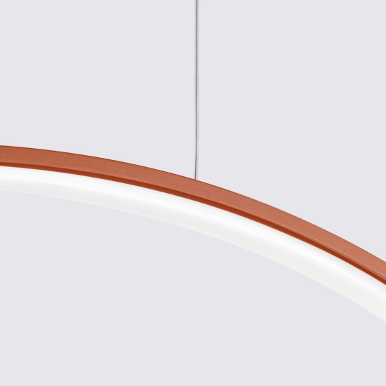 Lampa wisząca RIO 78 ochra czerwona LED 4000K TH.409 THORO - zdjęcie 4
