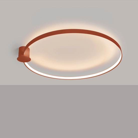 Plafon RIO 110 ochra czerwona LED 3000K TH.413 THORO - zdjęcie 3