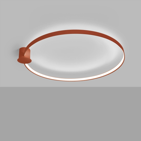 Plafon RIO 110 ochra czerwona LED 4000K TH.416 THORO - zdjęcie 3