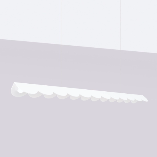 Lampa wisząca BISCUIT biała LED 3000K TH.467 THORO - zdjęcie 3