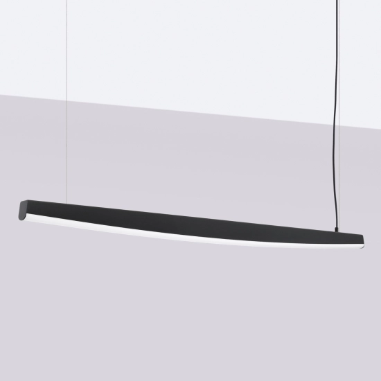 Lampa wisząca JORUN 150 czarna LED 4000K TH.478 THORO - zdjęcie 2