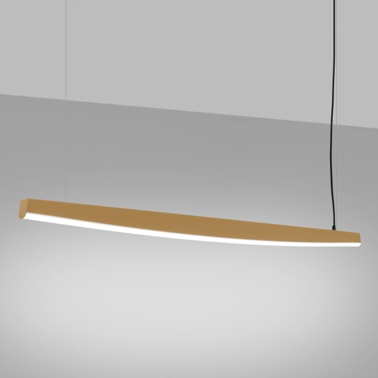 Lampa wisząca JORUN 150 złota LED 4000K TH.479 THORO - zdjęcie 3