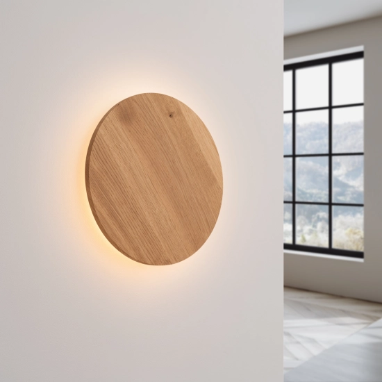 Kinkiet BORGEN drewno LED 3000K TH.480 THORO - zdjęcie produktu