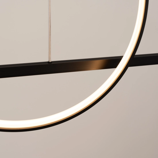 Lampa wisząca GLAD czarna LED 3000K TH.494 THORO - zdjęcie 4