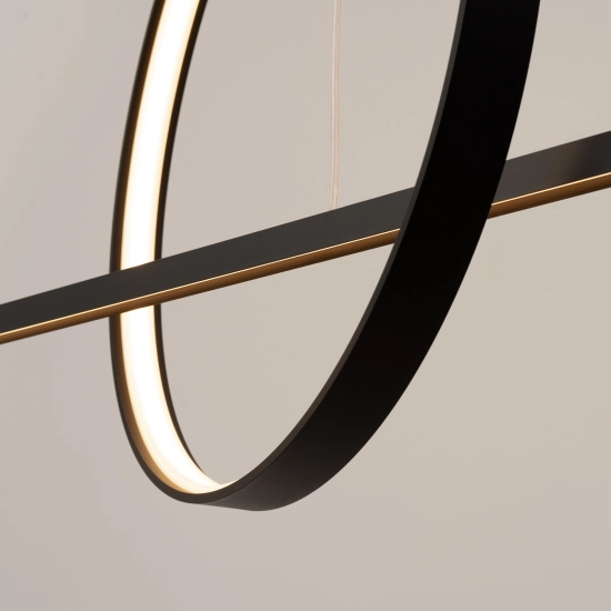 Lampa wisząca GLAD czarna LED 3000K TH.494 THORO - zdjęcie 6