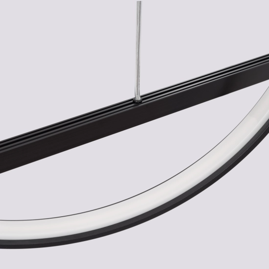 Lampa wisząca GLAD czarna LED 3000K TH.494 THORO - zdjęcie 7