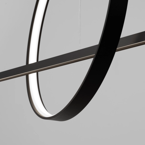 Lampa wisząca GLAD czarna LED 4000K TH.495 THORO - zdjęcie 6
