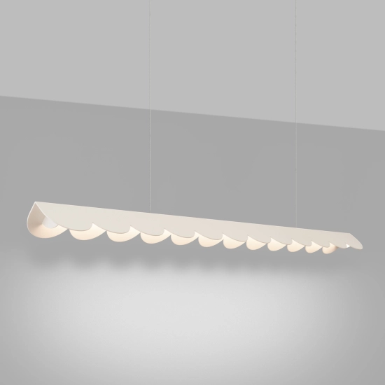 Lampa wisząca BISCUIT beżowa LED 4000K TH.535 THORO - zdjęcie 3