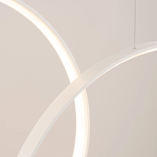 Lampa wisząca RIO 5 55/55/78/110/110 biała LED 3000K TH.542 THORO - zdjęcie 3