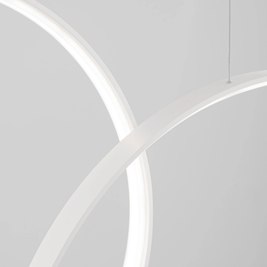 Lampa wisząca RIO 5 55/55/78/110/110 biała LED 4000K TH.543 THORO - zdjęcie 4