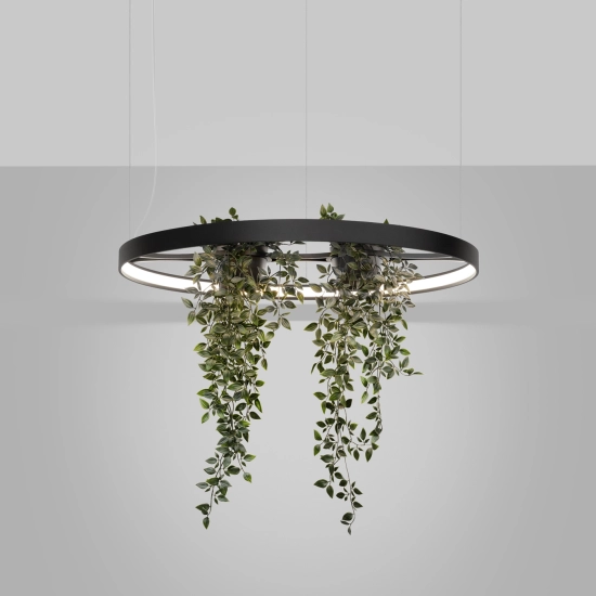 Żyrandol RIO BIO 78 czarny LED 4000K TH.552 THORO - zdjęcie 3